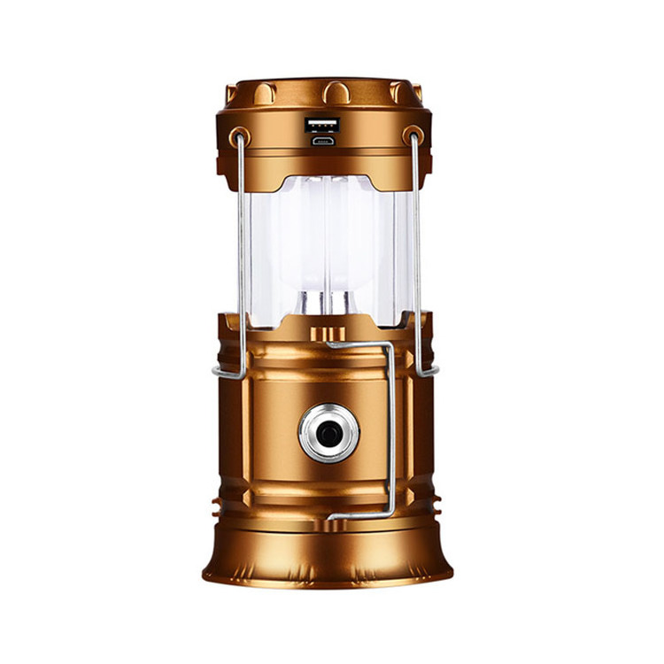 GARIDA Rechargeable Solar Camping Lantern 300 Lus 2 In L Lanterns Camping 6 Led Popup Solar Led Camping Lantern GCLC-017