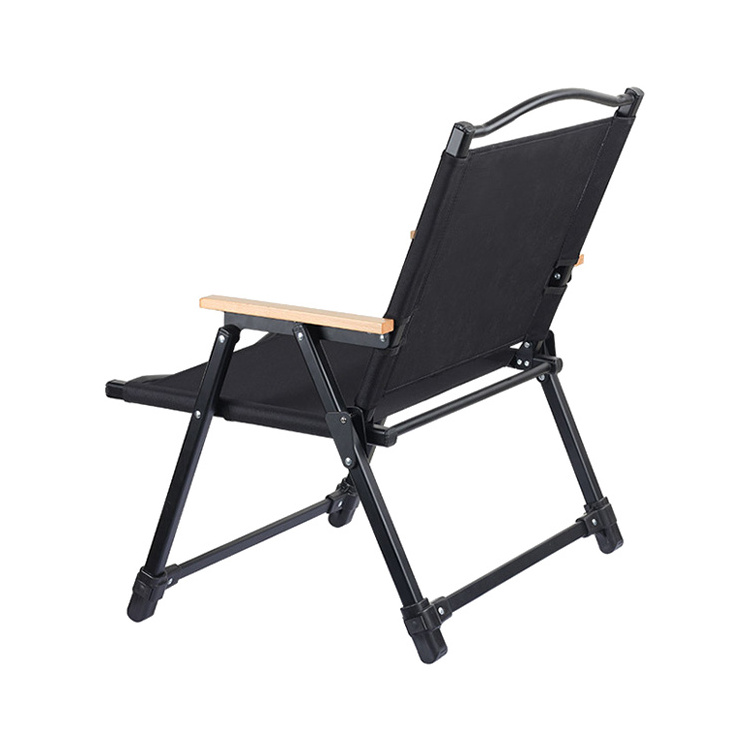 GARIDA Portable Foldable Camping Beach Chair Kermit Chair GCFC-S007 Picnic Wood Pattern Aluminum Hot Selling Sports for Outdoor