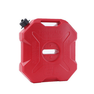 GARIDA New Outdoor 6l Red Bucket Portable Explosion Proof Antistatic Oil Tank Jerry Can Plastic Plastic Jerry Can 10 L for Car