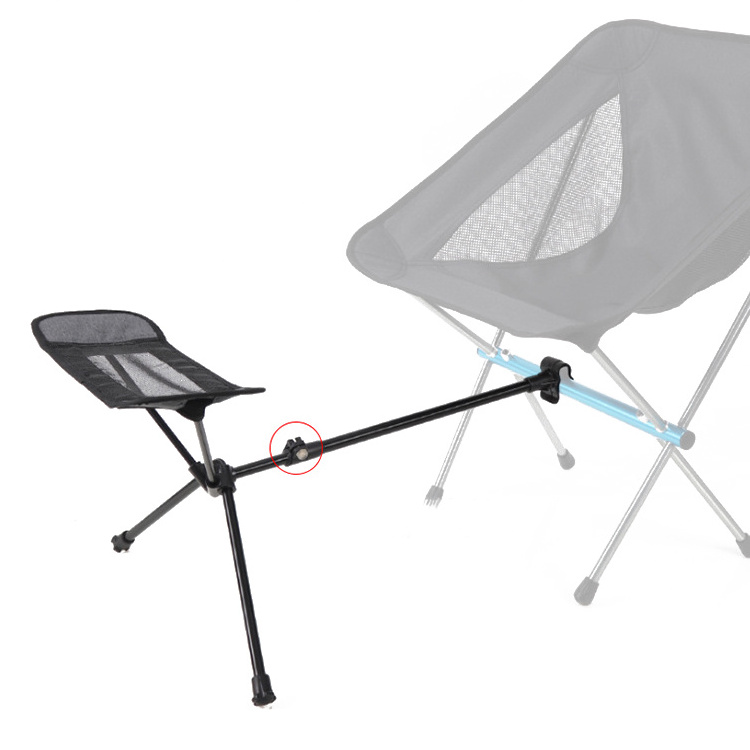 GARIDA Adjustable Portable Camping Chair Parts Outdoor Compact Beach Fishing Folding Camping Chair With Foot Rest  GCFC-S043B