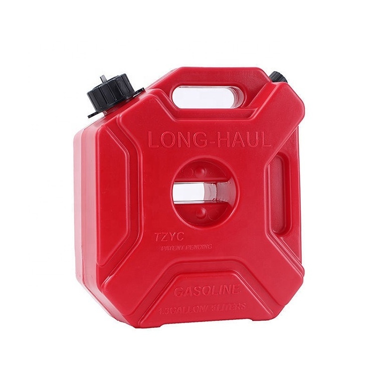 GARIDA for SUV Truck Logistics HDPE Plastic Camping Travel Red 3 Gallon Jerry Can Oil Gasoline Fuel Tank 11.4L Bucket Accepted