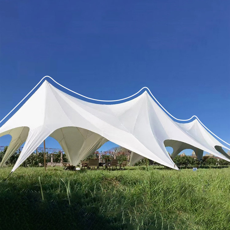 GARIDA New Wigwam Awning Tent Large Octopus Pu 3000mm Sunshade Reinforced Oxford Outdoor  Three Peaks Canopy GCTC-008