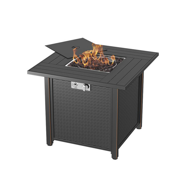 GARTENKREFT Outdoor Smokeless Stainless Smokeless Table Top Fire Pit