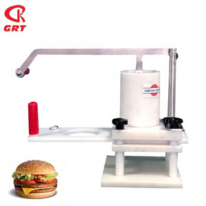 GRT-HR110S  Plastic Hamburger Press Machine Burger Bun Maker