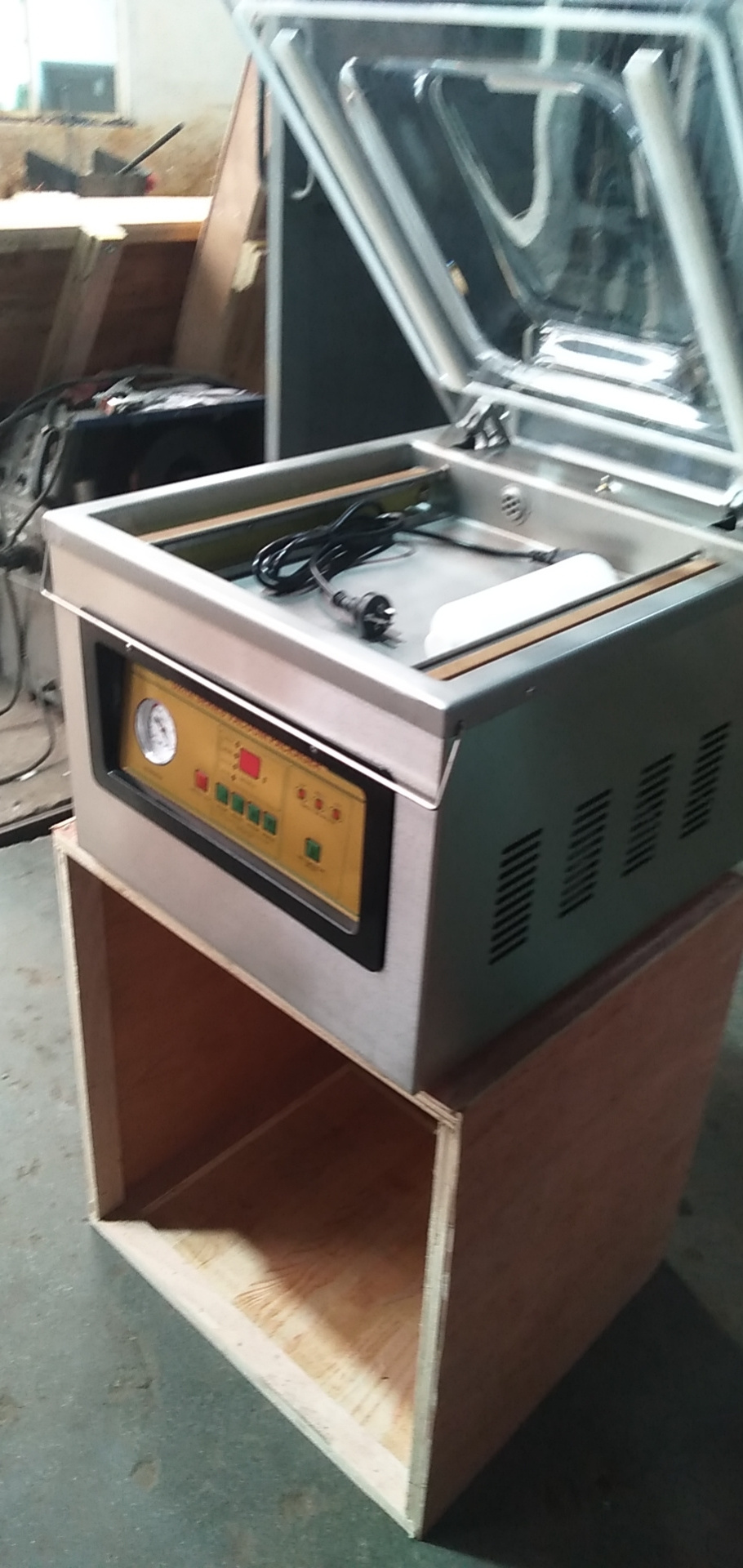 GRT-DZ400 chamber vaccum sealer/single-chamber commercial vacuum packing machine