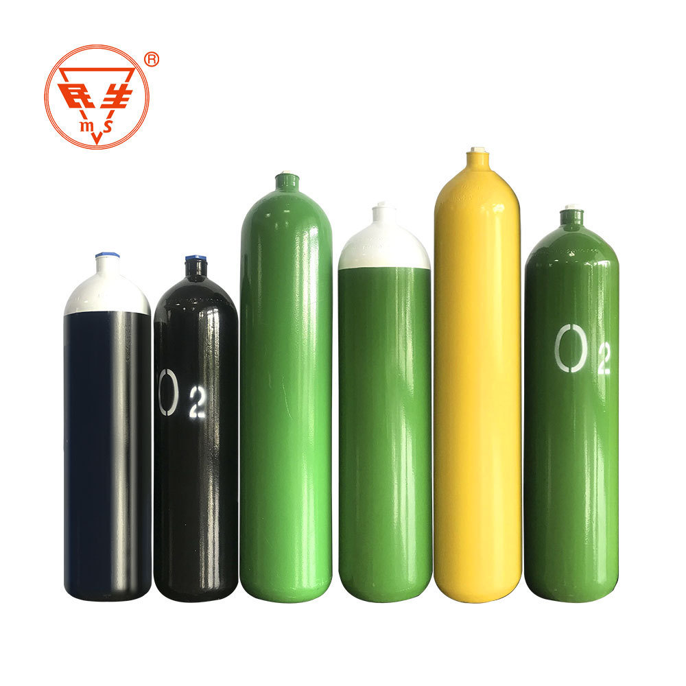 Wholesale 10L Seamless Steel  Cylinder For Oxygen Gas Filling