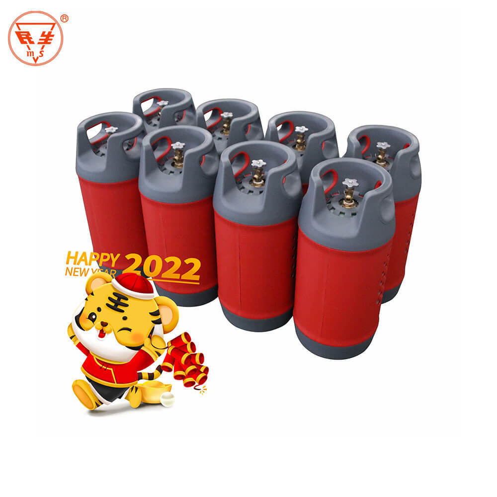 24.5L 10kg full-wrpped fiberglass gas cylinder LPG gas cylinder gas tank filling propane