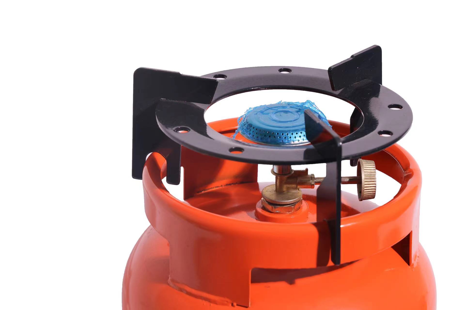 11KG valve gas cylinder factory portable 26.4L gas stove kitchen stove supplies propane butane stove welding gas tank