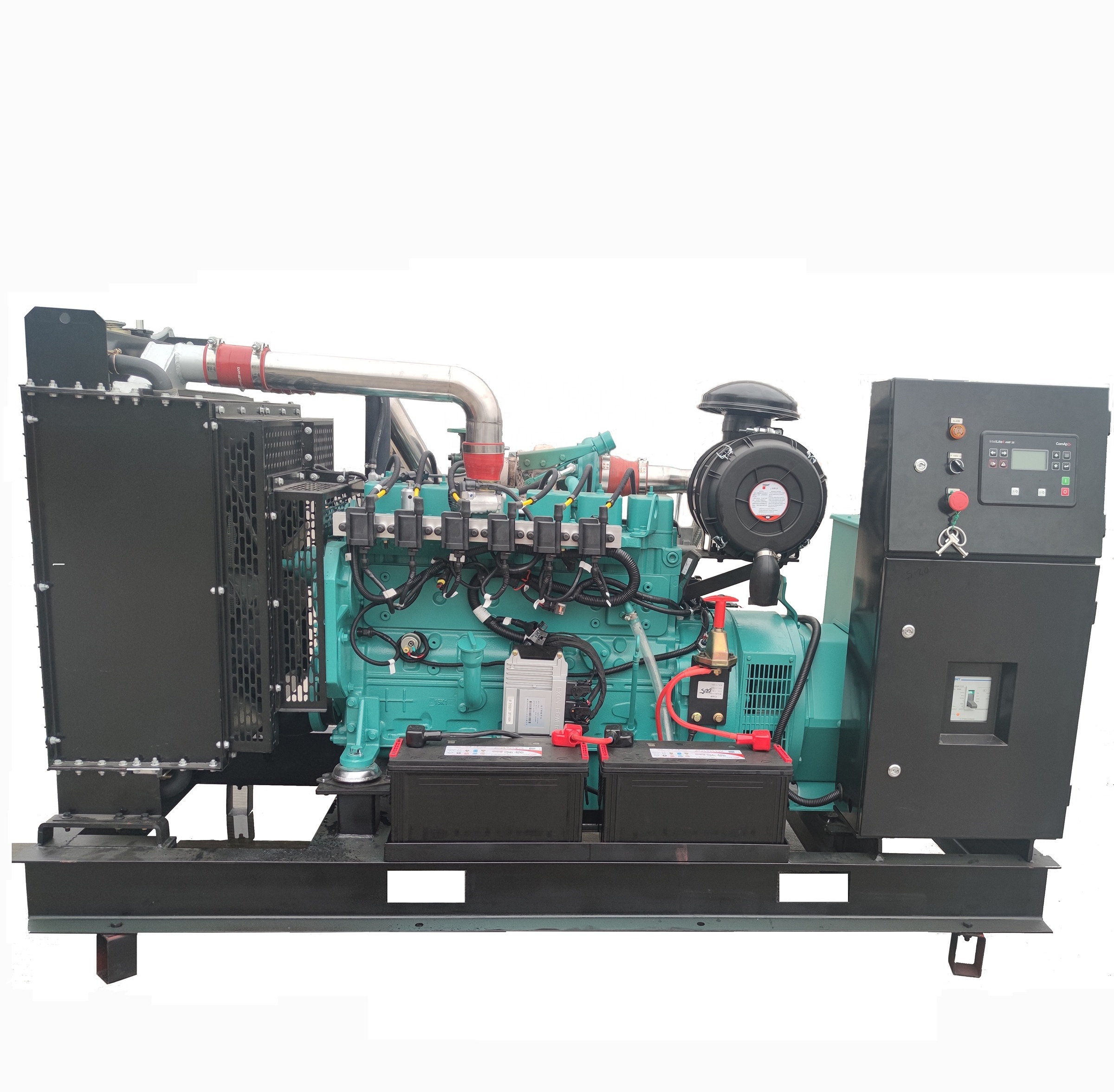 120KW water cooled economical machinery engines power genset High efficiency 6 cylinder 1800rpm natural gas biogas generator