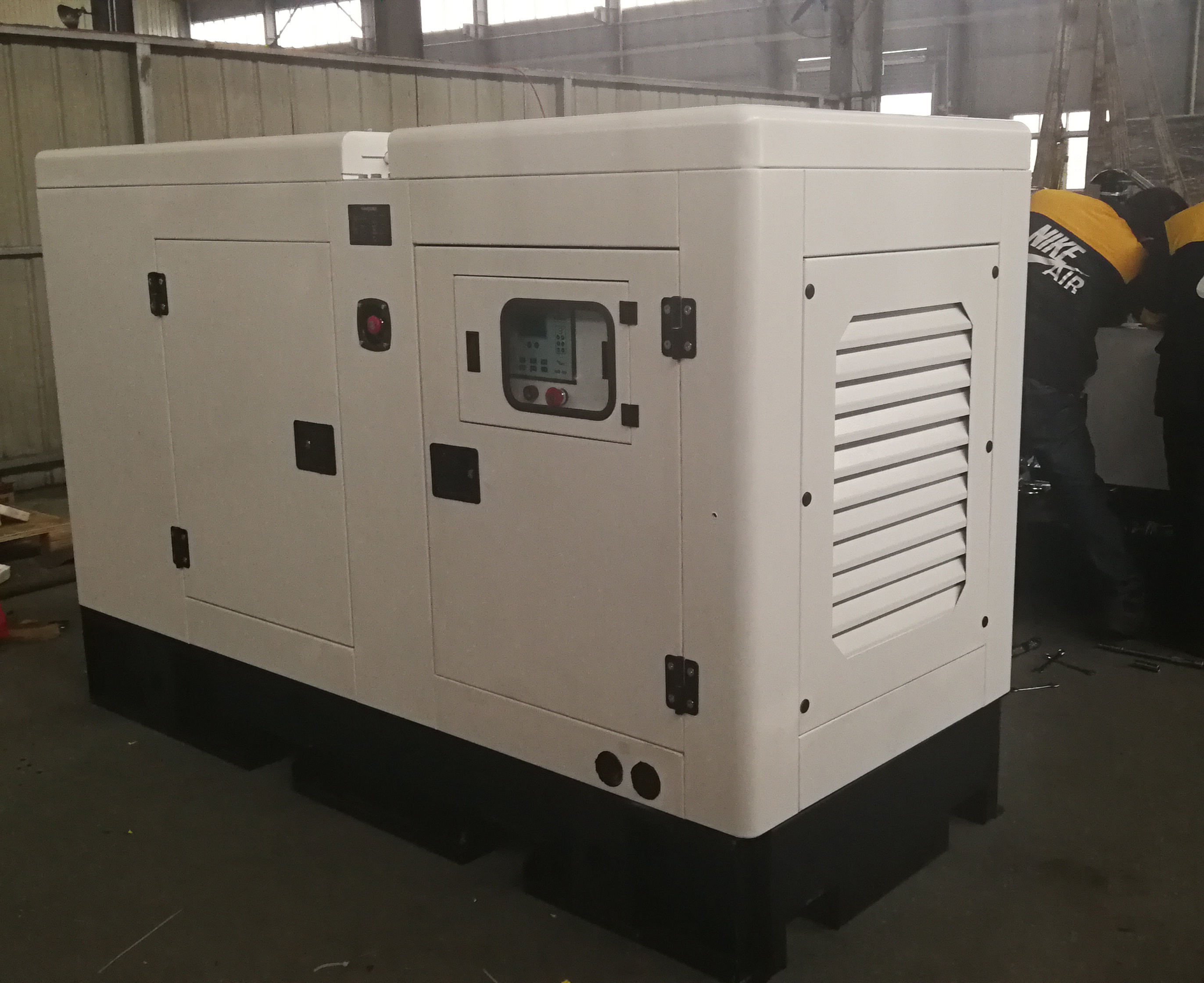 50kw 1500RPM natural Gas LNG CNG LPG biogas Genset With Biomass Gasifier Soundproof generating electricity methane Generator set