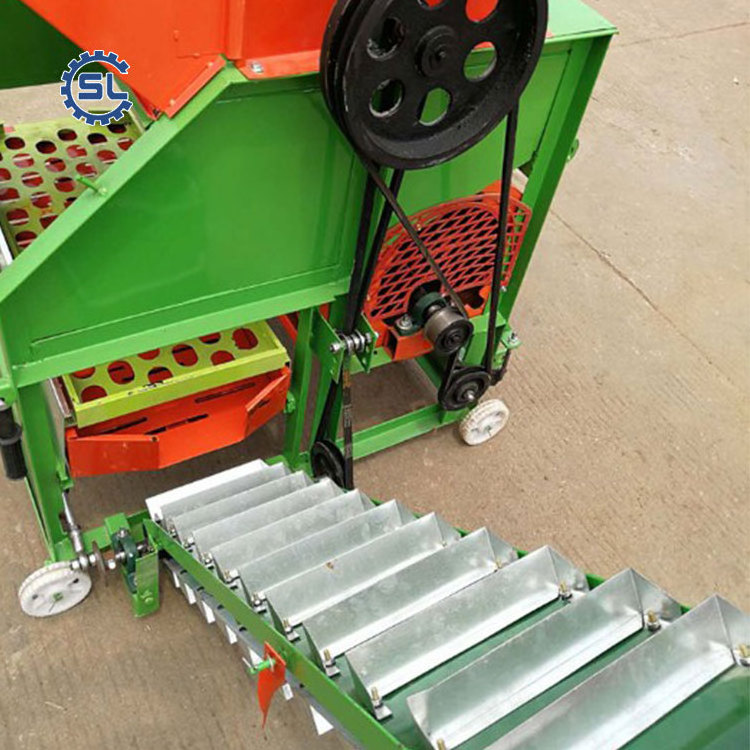 Single roller 500kg peanut harvesting machine peanut picking machine