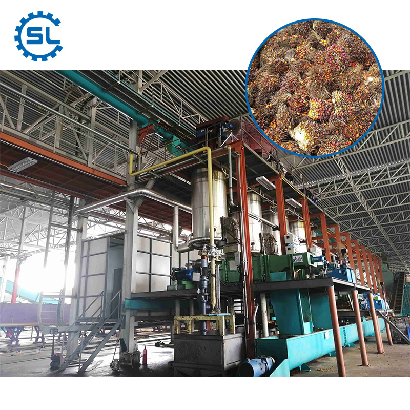 30T/H FFB to CPO palm oil milling plant, palm oil processing machine price