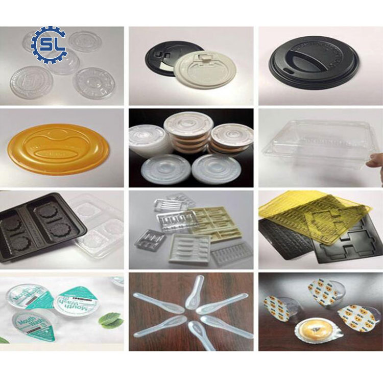 High-Speed And Efficiency Automatic Plastic Lunch Box Cup Lid Food Tray Thermoforming Machine