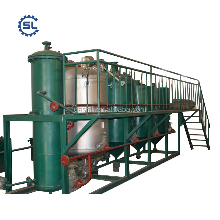 Factory Direct Selling Soybean Oil Refining Machine Palm Refinery Plant Mini Crude Cost