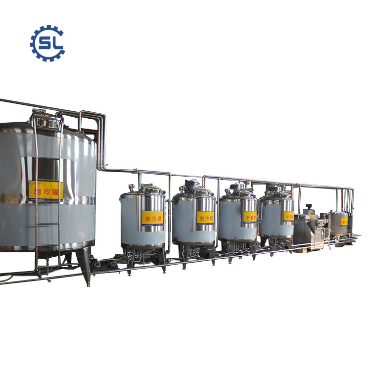 Industrial Fresh dairy milk processing line milk processing plant machinery