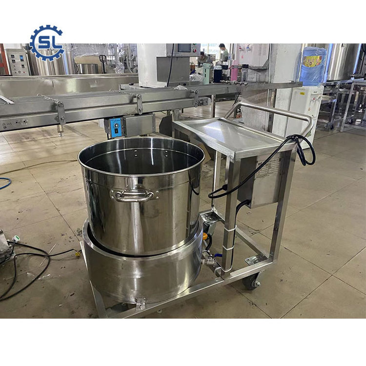 Semi Auto Cart Liquid Fill Machine Trolley Type Wax Warm Tray Candle Make Machine