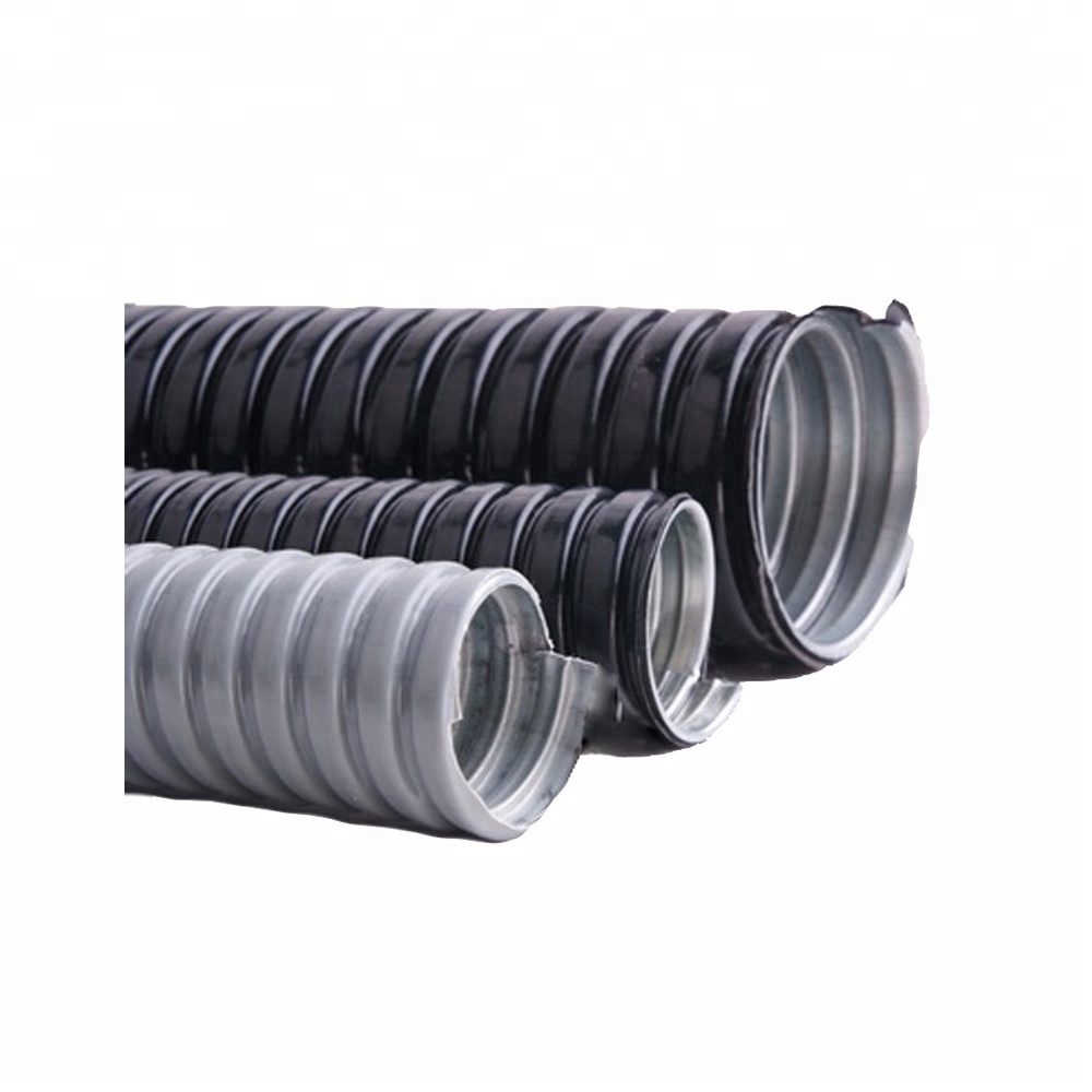 hot electrical steel conduit corrugated pvc coated flexible metal conduit price