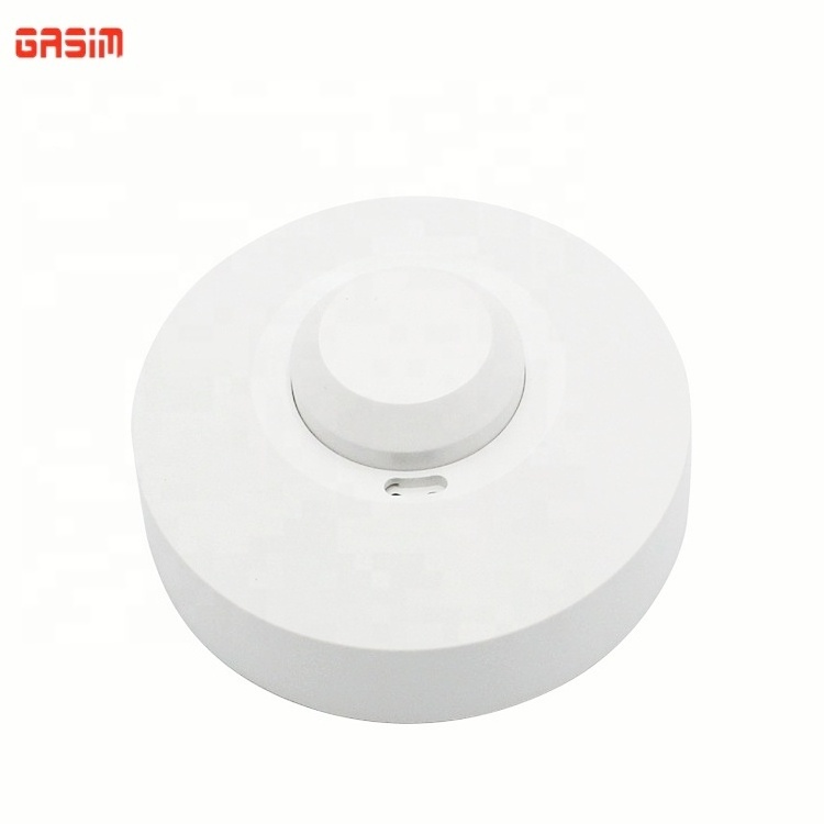 Gasim 360 degree Ceiling Mounted Detection distance 10M Radar Motion Sensor detector