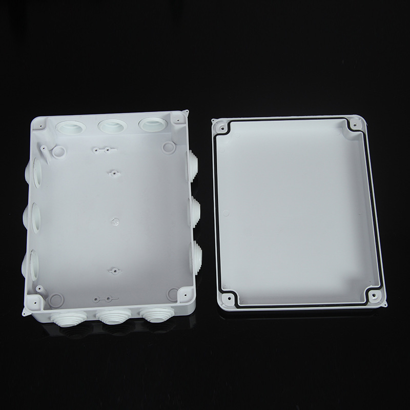 Plastic Enclosure Waterproof Custom ABS Outdoor Plastic Electronic Device Enclosure IP65 Cable Junction Box Case