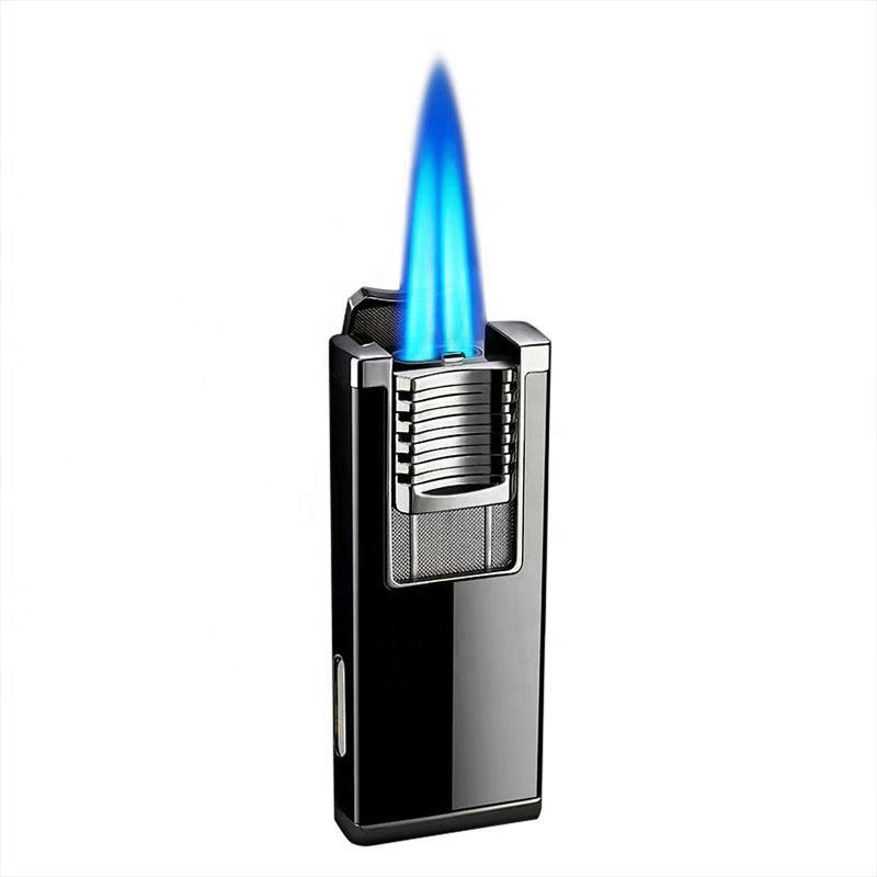 Jiaxin Hot Sell Double Jet Butane Custom Torch Lighter Wholesale 2 Jet Torch Lighter