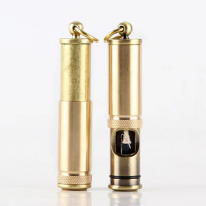 JX Creative vintage Kerosene Lighter Metal Waterproof old style Cotton Oil Grinding Wheel Lighter Wholesale