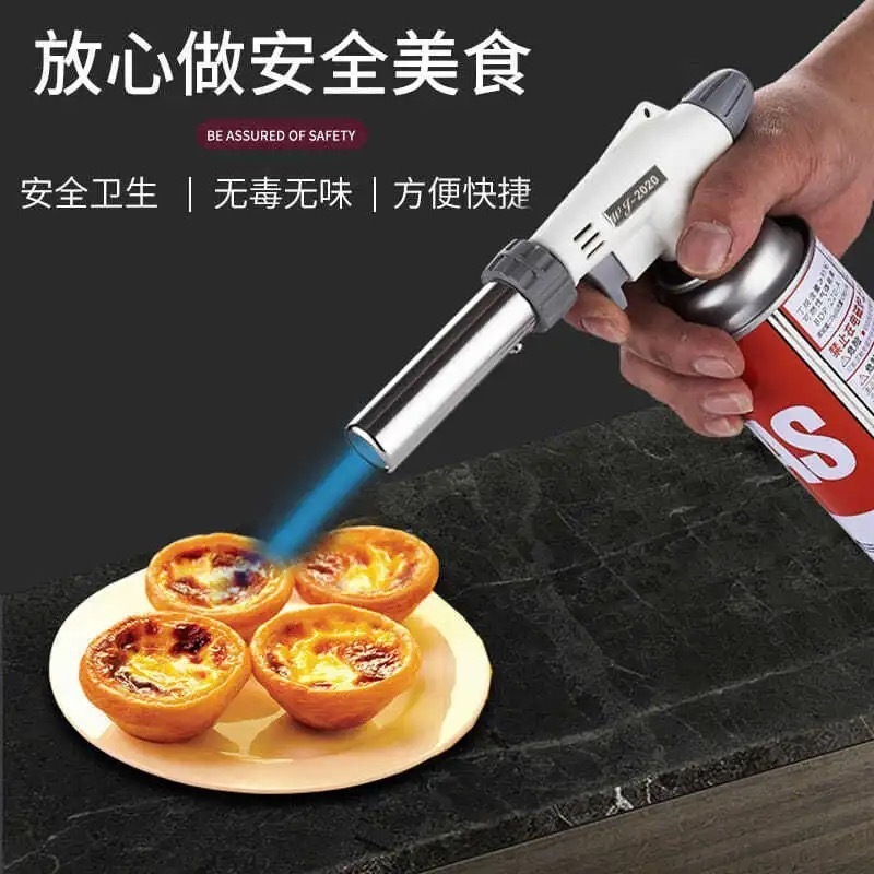 Gas Torch Flame Gun Blowtorch Cooking Soldering Butane AutoIgnition Gas Small Welding Torch