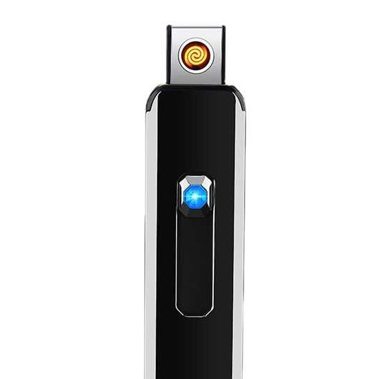 Refillable Modern Cigarette USB Lighter Plastic electric lighter