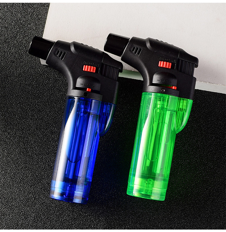 Torch mini flexible Lighter for Kitchen bbq and cigar Butane Gas Lighter Custom Logo Wholesale