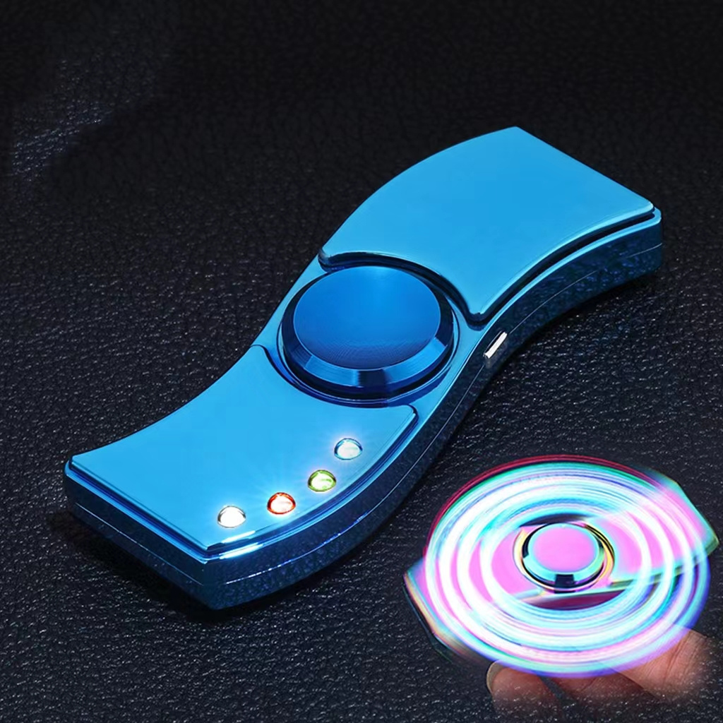 Heating Coil USB rechargeable electronic torch fidget spinner lighter cool cigarette lighter