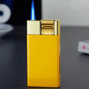 Premium OEM Factories Zinc Alloy Lighters Decorative Electric pocket Jet lighter