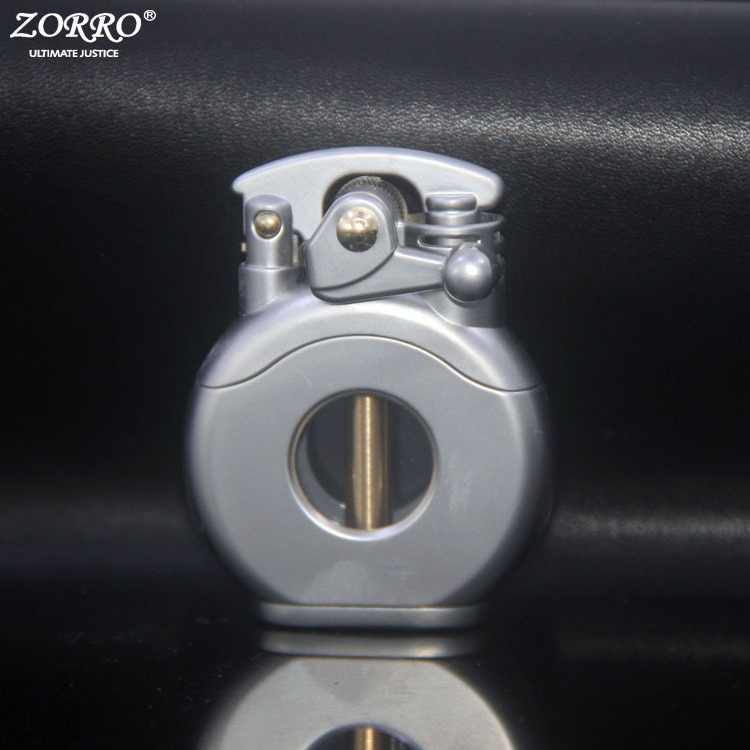 2023 The latest ZORRO Rocker arm transparent oil pot kerosene lighter visible oil tank rocker arm oil cotton machine