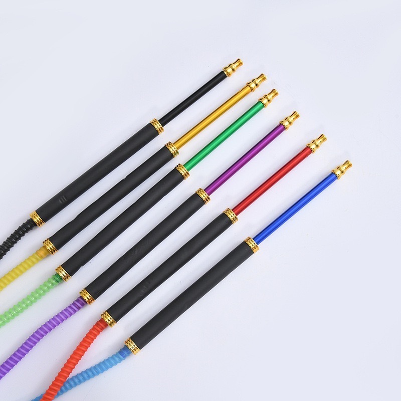 Wholesale Soft Handle Long Custom Logo Hookah Hose New Design Wholesale 1.8m Hookah Hose Disposable Shisha Hose