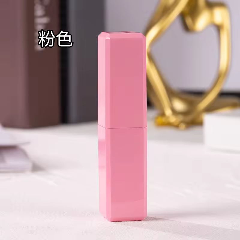 New Creative Design Customized logo Cute Lipstick Shape Single Flame Gas Lighter Lady Women Portable Cigarette Cigar Lighters