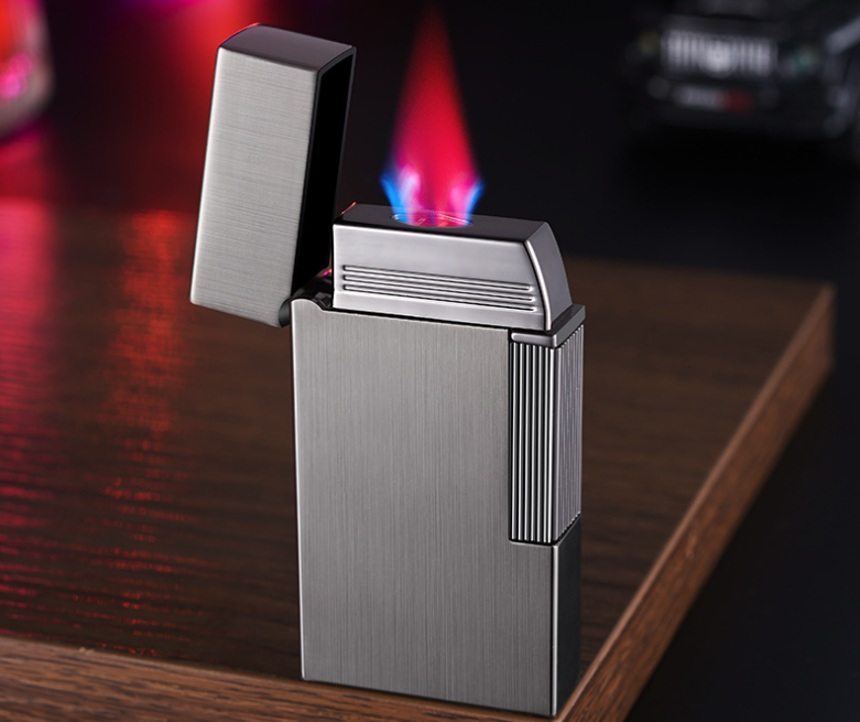 Calories Factory wholesale high quality pure copper lighter black paint Lucent gift box for friends