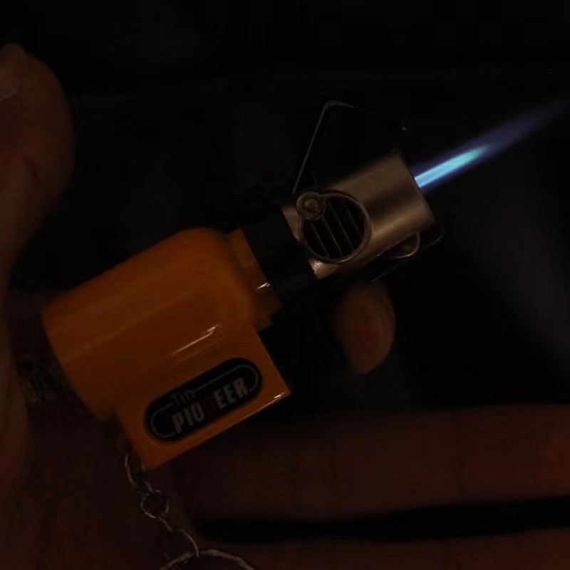 Wholesale mini torch lighter  handheld refillable Jet Flame blow torch lighter custom