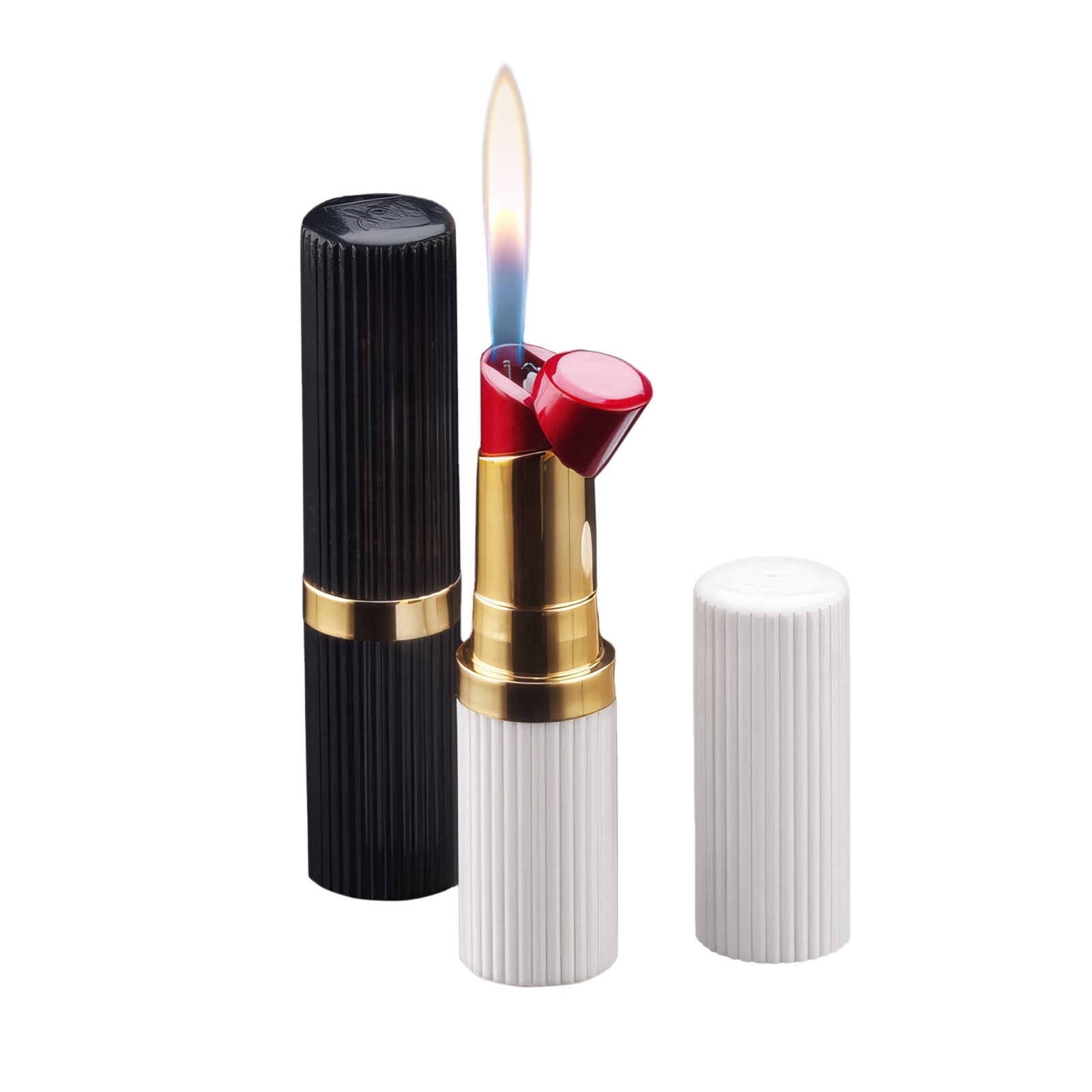 wholesale novelty lighters gas lighter torch lipstick lighter for women