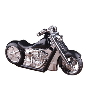 Plastic inflatable motorcycle gas lighter with light