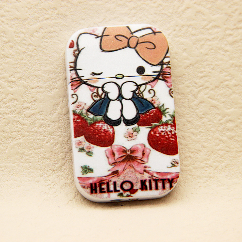 lighter keychain KT Cat My Melody sanrio keychain pink flame gas lighter lighters