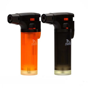 High power refillable heating kitchen chef cooking lighter flame blow butane torch lighter