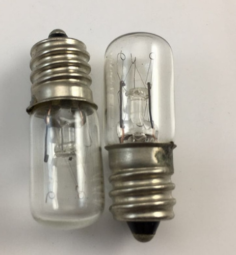 B9 E10 small bulb 220V 2W 3W bayonet screw lamp for machine tool instrument button indicator E10 small bulb