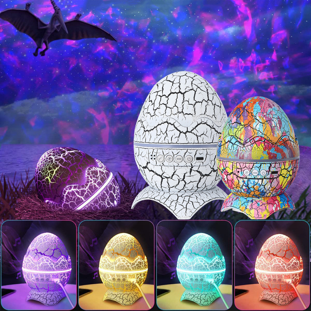 Led Star Light Projection Night Lamp With Remote control Dinosaur Egg Galaxy Projector Led Starry Sky Projector light