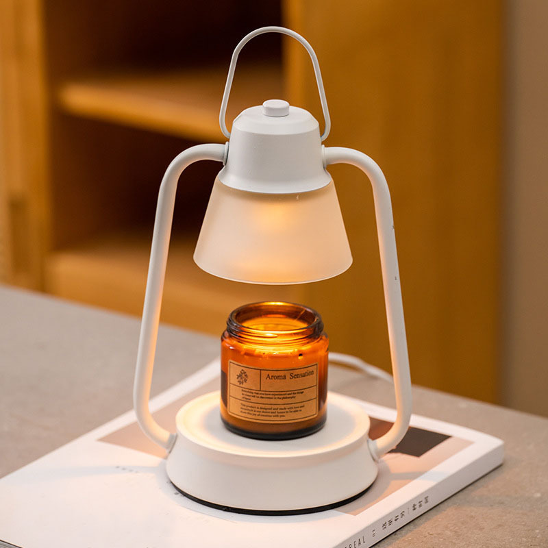 Bedroom bar warming lamp ambience retro lantern electric dimming aromatherapy candle warmer lamp