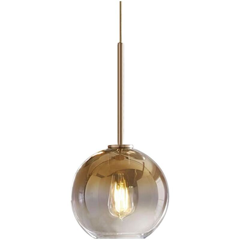 Home Wire Bubble Ball Led Pendant Lamps Globe Fixture E27 Glass modern pendant light chandeliers & pendant lights