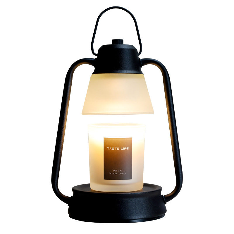 Bedroom bar warming lamp ambience retro lantern electric dimming aromatherapy candle warmer lamp