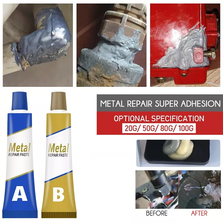 100g A+B Metal Repairing Adhesive Super glue iron steel Auto Radiator Water Tank Special Leakage Plugging Welding Glue