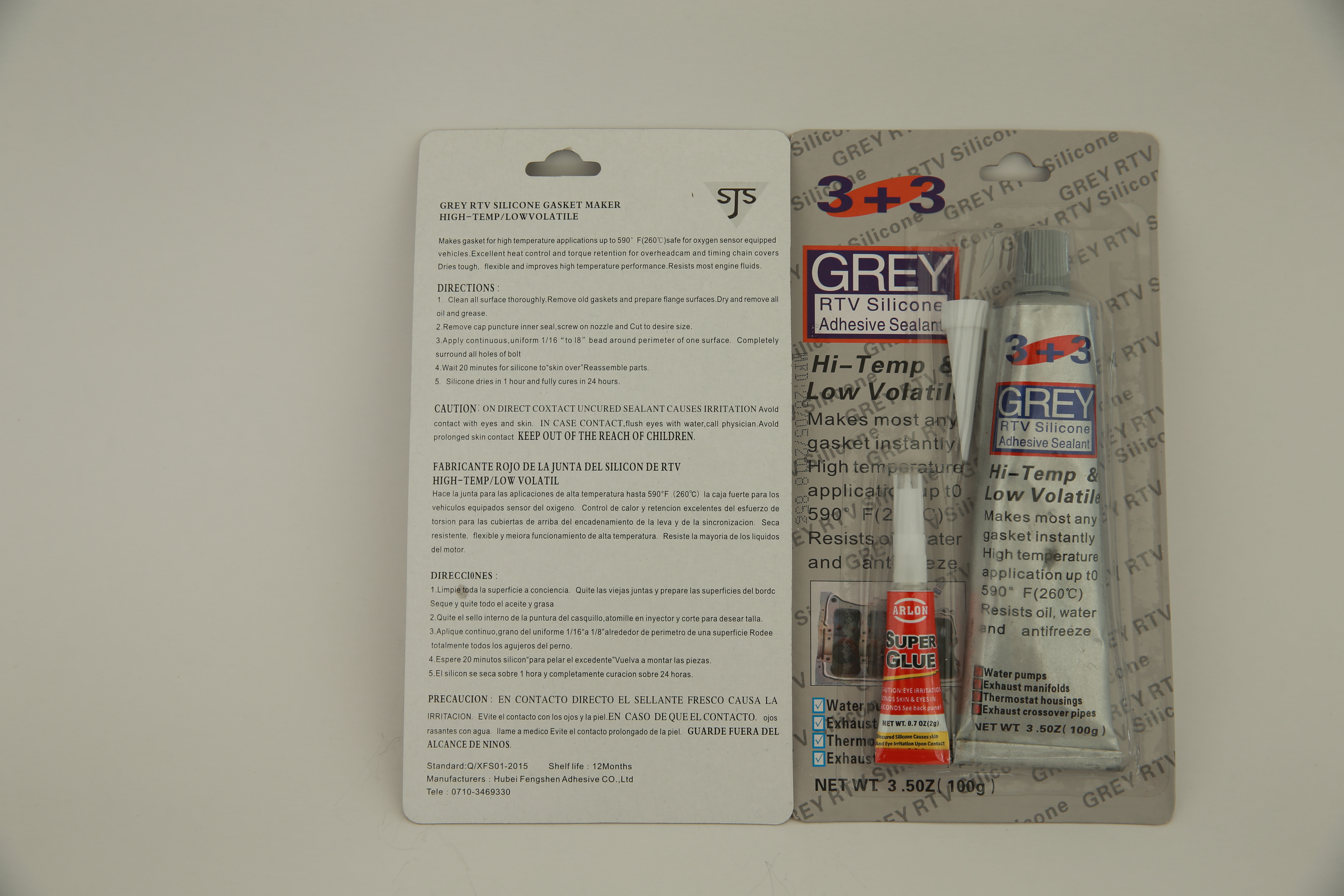 auto sealing adhesive oem silicone sealant glue Mega Grey ABR O ULTRA 3+3 RTV Gasket Maker