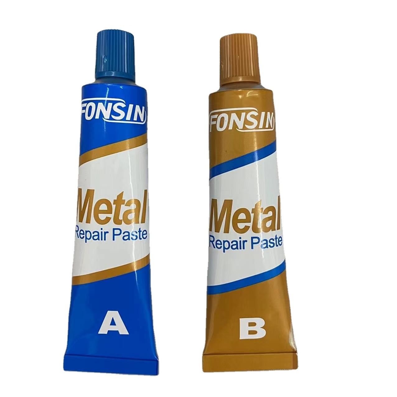 Caster Glue Metal Repair Paste (A+B), High Temperature Heat Resistant Glue for Metal, AB-Metal Adhesive & Liquid Weld