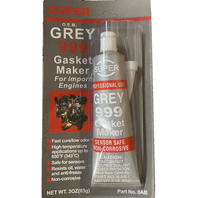 RTV Gasket Maker Silicone Mega Gray Automotive Gray Silicone 99939 Gray