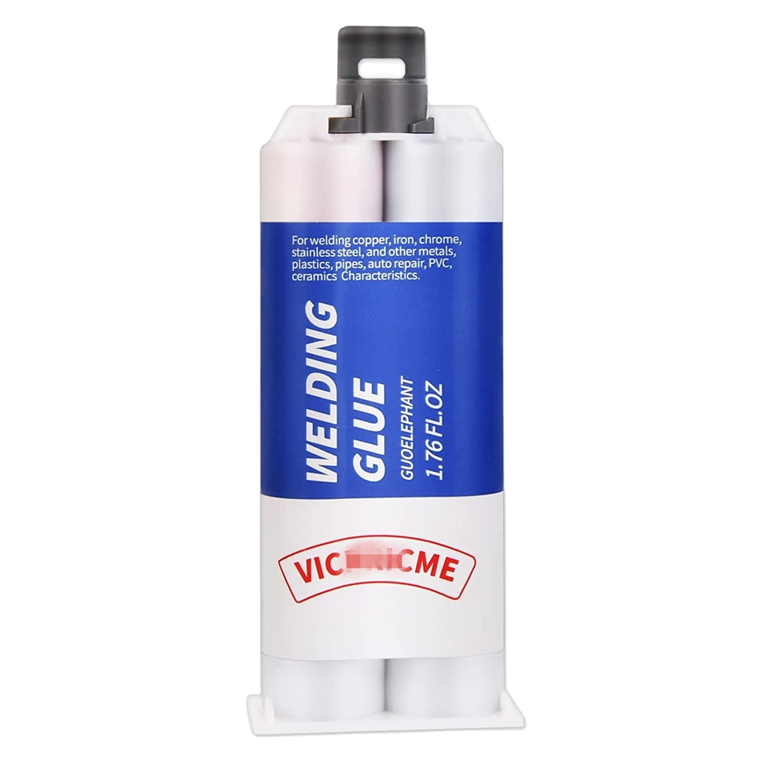 VICPRICME Metal Epoxy Glue, 2 Part Heavy Duty Cold Welding Glue for Metal to Metal, Plastic, Ceramic, Best Glue Auto Repair Putt