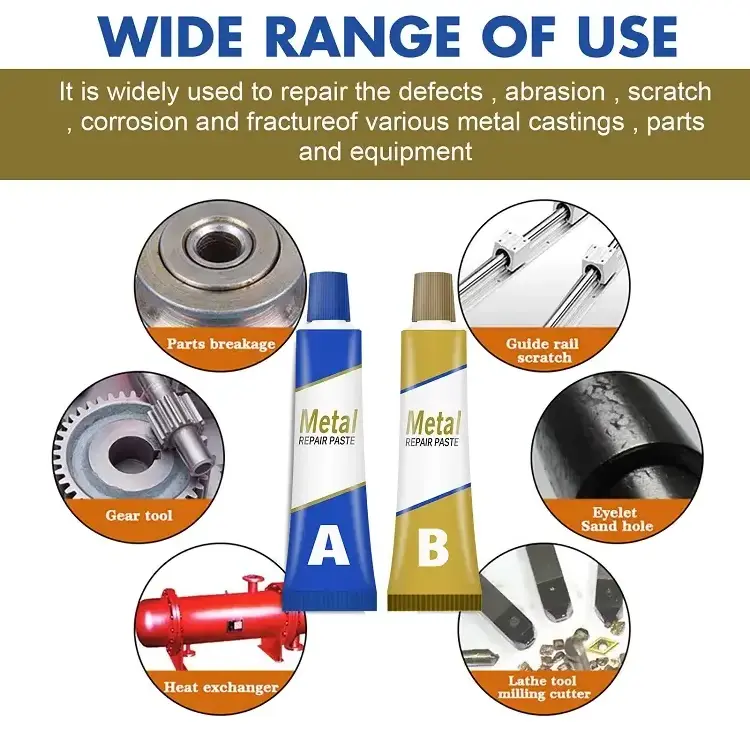 Fast cure Kafut er K-9119 high strength cast repair glue epoxy resin glue casting welding repairing AB glue